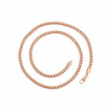 Apzeltīta ķēdīte ar orģinālu pinumu